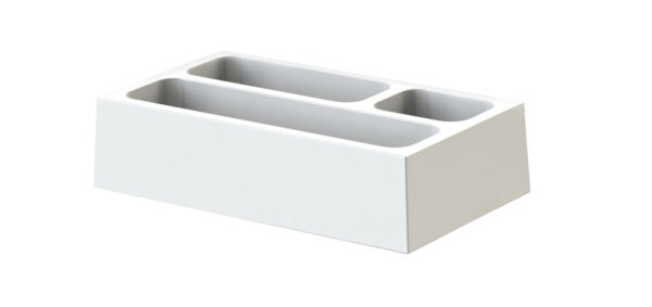 Melamine Sachet Holder ORCHESTRO white