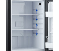 Emberton Hotel Thermoelectric Minibar PENZANCE 40 L with Solid Door and Power Switch