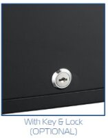 Emberton Hotel Thermoelectric Minibar PENZANCE 40 L with Solid Door and Power Switch