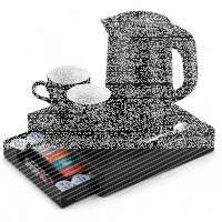Emberton Banbury Hotel Kettle 0.8L Black Stainless Steel