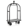Luggage Trolley BIRDCAGE ø 50 mm Black with Grey Carpet