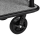 Luggage Trolley BIRDCAGE ø 50 mm Black with Grey Carpet