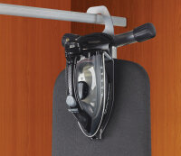 Emberton Bromham Hotel Ironing Station with Dry Iron Yardley 1200W and Wall Holder