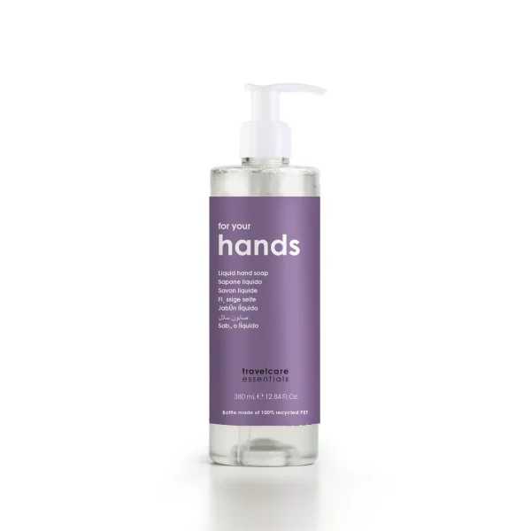 Travelcare Essentials Liquid Soap Refillable Bottle 380 ml
