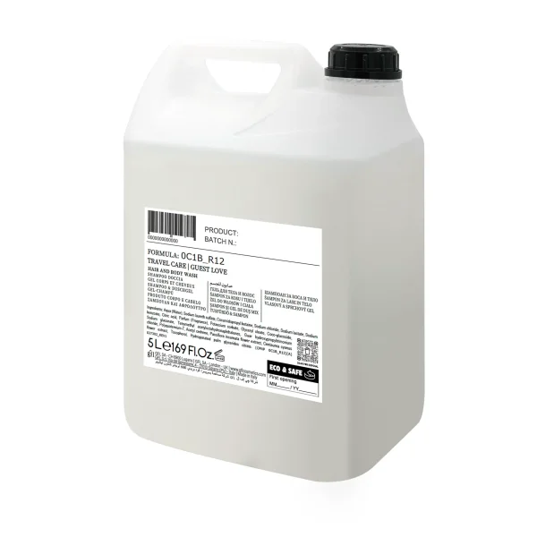 Guest Love Hair and Body Wash tank 5 L Bulk Order