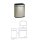 6 L Room Waste Bin with Anti-fingerprint gold