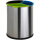 Waste Bin for Sorted Waste 15 L brushed steel