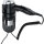 Hotel Hair Dryer 1600W with Base and Spiral Cord black