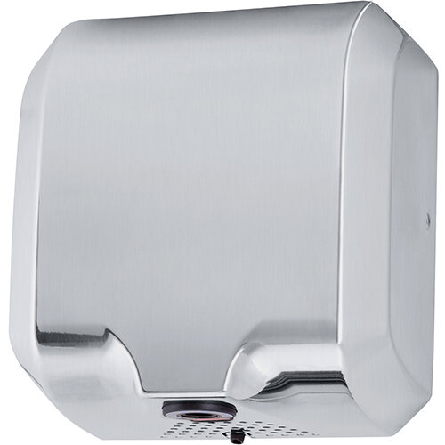 Automatic Hand Dryer 1000W with LED Light - brushed