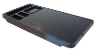 JVD Welcome Tray MAESTRO Black with Kettle DUCHESSE 0.8 L shiny