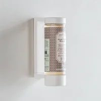 Chrome-plated Holder for Dispenser System with Screws