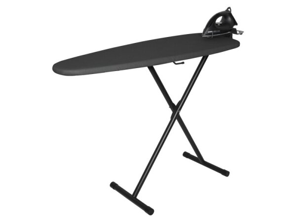 Corby Oxford Ironing Centre in Dark Grey with 1200W Dry Iron