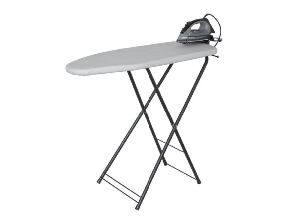 Kompaktes Hotel Bügelcenter von Corby Berkshire in Hellgrau mit 1200 W Hotel Dampfbügeleisen