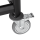 Tray Trolley for 7 GN Trays with Aluminium Profiles, black