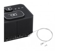 Emberton Multifunktionswecker mit kabellosem Laden und Lautsprecher