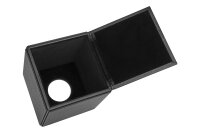 Corby Cube Tissue Box Cover black