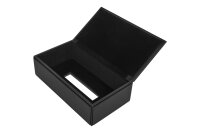 Corby Highland rechteckige Hotelkosmetiktuchbox, schwarz