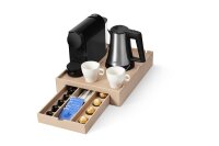 BTRAY Hotel Welcome Tray with Drawer large SPACE beige
