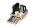 B-TRAY Willkommenstablett Space Beige mit Espresso Maschine und 0,5 l Wasserkocher Star