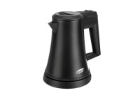 BTRAY Welcome Tray SPACE Beige with Espresso Machine and Black Kettle Star 0.5 L