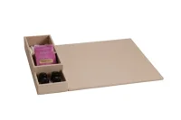 BTRAY Hotel Welcome Tray SNAP with Condiment Box beige