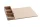 BTRAY Welcome Tray SNAP made of Faux Leather beige