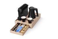 BTRAY Condiment Box Snap beige aus Kunstleder