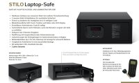 Btray Laptop Hotel Safe Stilo 15