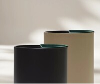 Btray Double Wall Waste Bin 10 l black