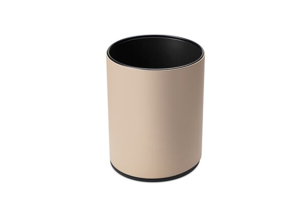 Btray doppelwandiger Abfalleimer in Beige 10 Liter