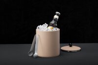 Btray Eiswürfelbehälter Slush, schwarz  aus PU Leder