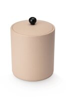 Btray Eiswürfelbehälter Slush, Beige aus PU Leder