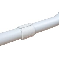 Economy Hotel Luggage Rack with Nylon Straps white