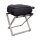 Steel Luggage Rack with Black Leather Straps