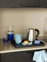 Willkommenstablett Sophia von Bentley – Beige, Metall