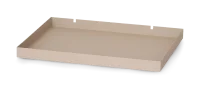 Bentley Willkommenstablett Sophia mit Lucy Aufbewahrungsbox und Julia Wasserkocher – Beige, Metall
