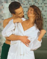 Bathrobe with Shawl Collar Capri, size 3XL