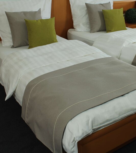 Milano Bed Runner 65x250 cm taupe