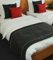 Dallas Bed Runner 65x250 cm anthracite