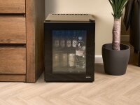 Corby Hotel Minibar 35 L Black in Black Version with Glass Door