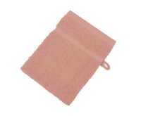 Hotel Frottierserie Sylt, Waschhandschuh, Altrosa, 16 x 21 cm, 440g/m²