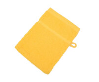 Hotel Frottierserie Sylt, Waschhandschuh, Gold, 16 x 21 cm, 440g/m²