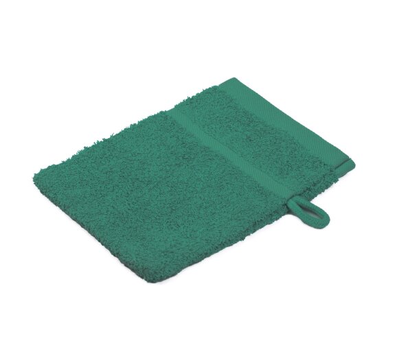 Hotel Frottierserie Sylt, Waschhandschuh, Petrol, 16 x 21 cm, 440g/m²