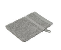 Hotel Frottierserie Sylt, Waschhandschuh, Silber, 16 x 21...