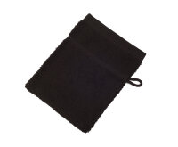 Hotel Frottierserie Sylt, Waschhandschuh, Schoko, 16 x 21 cm, 440g/m²