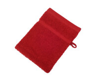 Hotel Frottierserie Sylt, Waschhandschuh, Bordeaux, 16 x 21 cm, 440g/m²