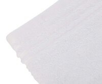 Hotel Terry Cloth Series Hamburg, Guest Towel, white, 30 x 50 cm, 400 g/m²