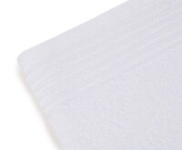 Hotel Frottierserie Hamburg, Handtuch, Weiß, 50 x 100 cm, 400g/m²