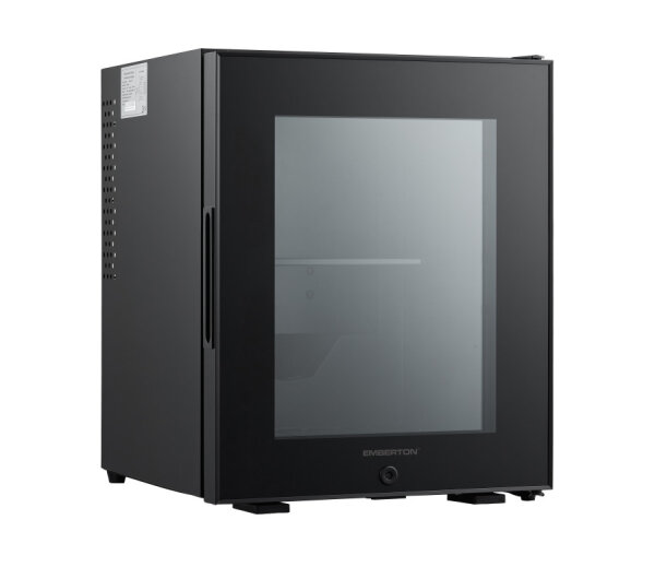 Emberton Lockable Hotel Thermoelectic Minibar Brixham 35 L with Glass Door