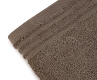 Hotel Terry Cloth Series Hamburg, Guest Towel, taupe, 30 x 50 cm, 400 g/m²